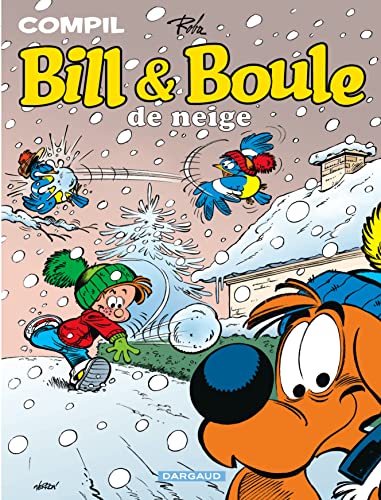 jaquette livre Boule & Bill Compil - Bill & Boule De Neige