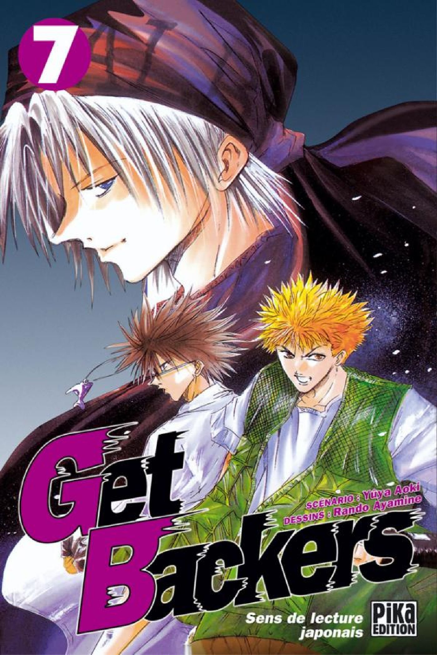 jaquette livre Get Backers Vol.7