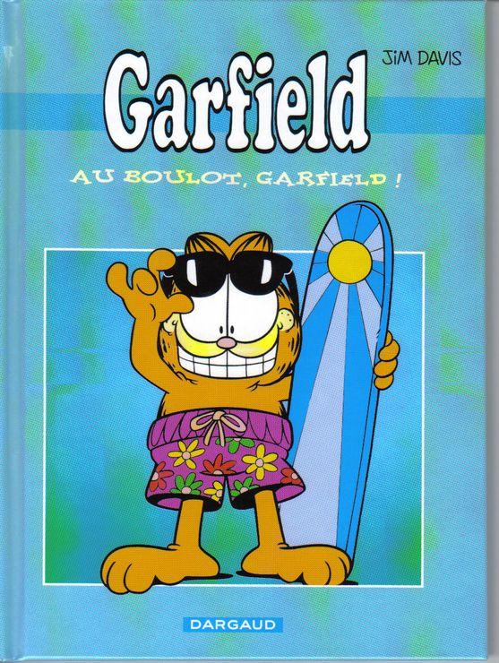 jaquette livre Au boulot, Garfield!