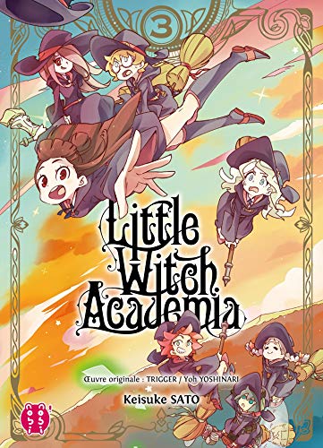 jaquette livre Little Witch Academia - Tome 3