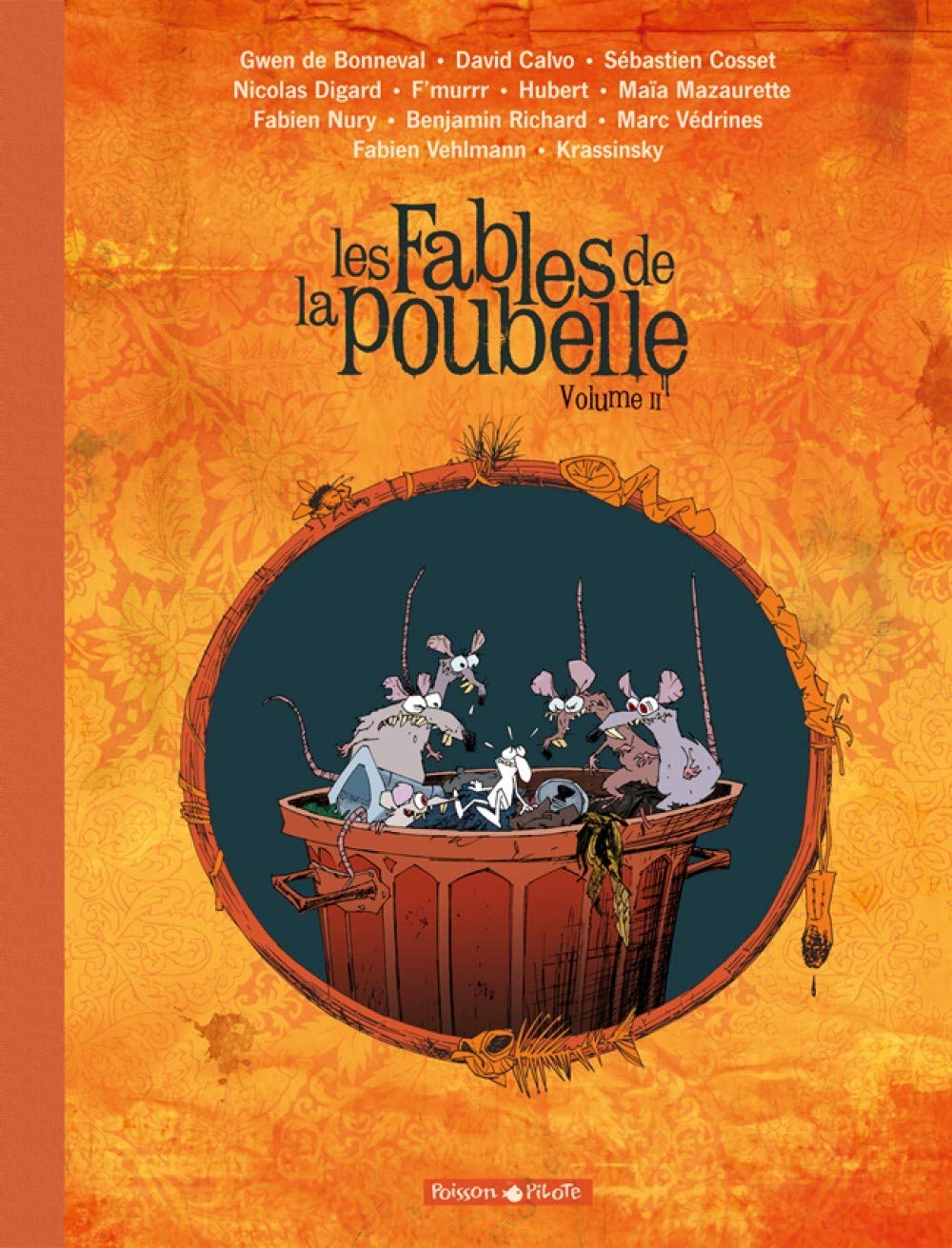 jaquette livre Fables de la poubelle (Les) - tome 2 - Les Fables de la poubelle (2/2)