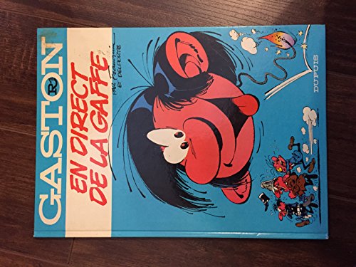 jaquette livre Gaston Tome 4 - En Direct De La Gaffe