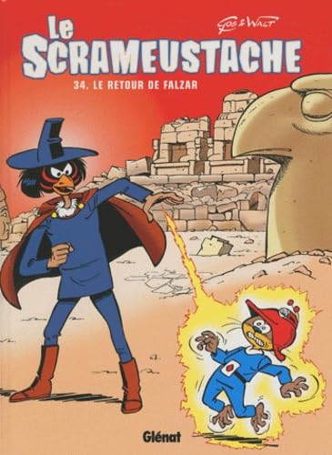 jaquette livre Le Scrameustache Tome 34 - Le Retour De Falzar