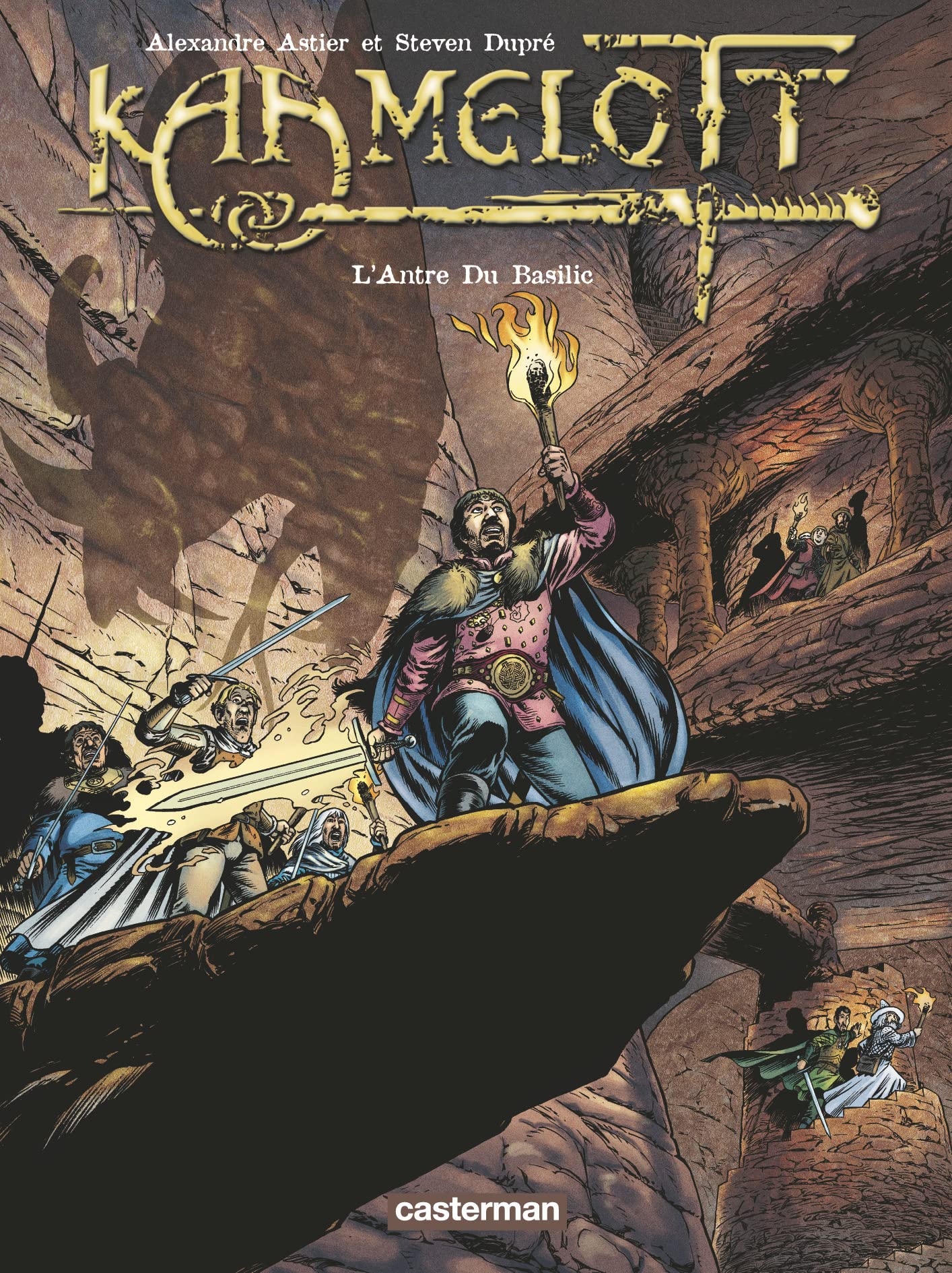 jaquette livre Kaamelott, Tome 8 : L'Antre Du Basilic