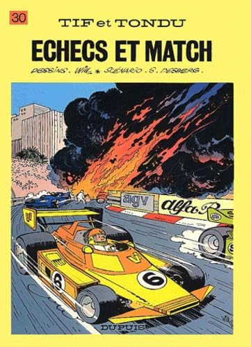 jaquette livre Tif Et Tondu Tome 30 - Echecs Et Match