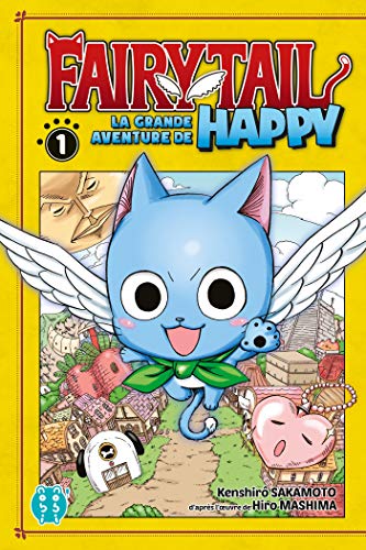 jaquette livre Fairy Tail - La Grande Aventure De Happy - Tome 1