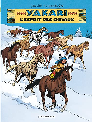 jaquette livre Yakari Tome 40 - L'esprit Des Chevaux