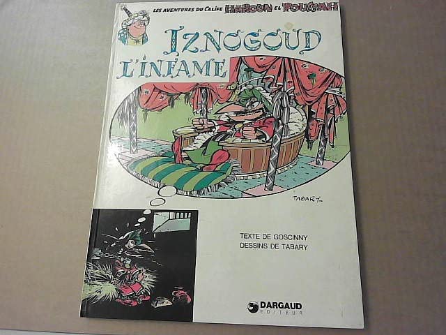 jaquette livre Iznogoud Tome 4 : Iznogoud L'infame