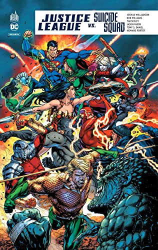 jaquette livre Justice League Vs Suicide Squad