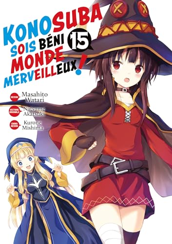 jaquette livre Konosuba - Sois Béni Monde Merveilleux - Tome 15