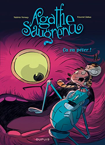 jaquette livre Agathe Saugrenu Tome 3 - Ca Va Péter !
