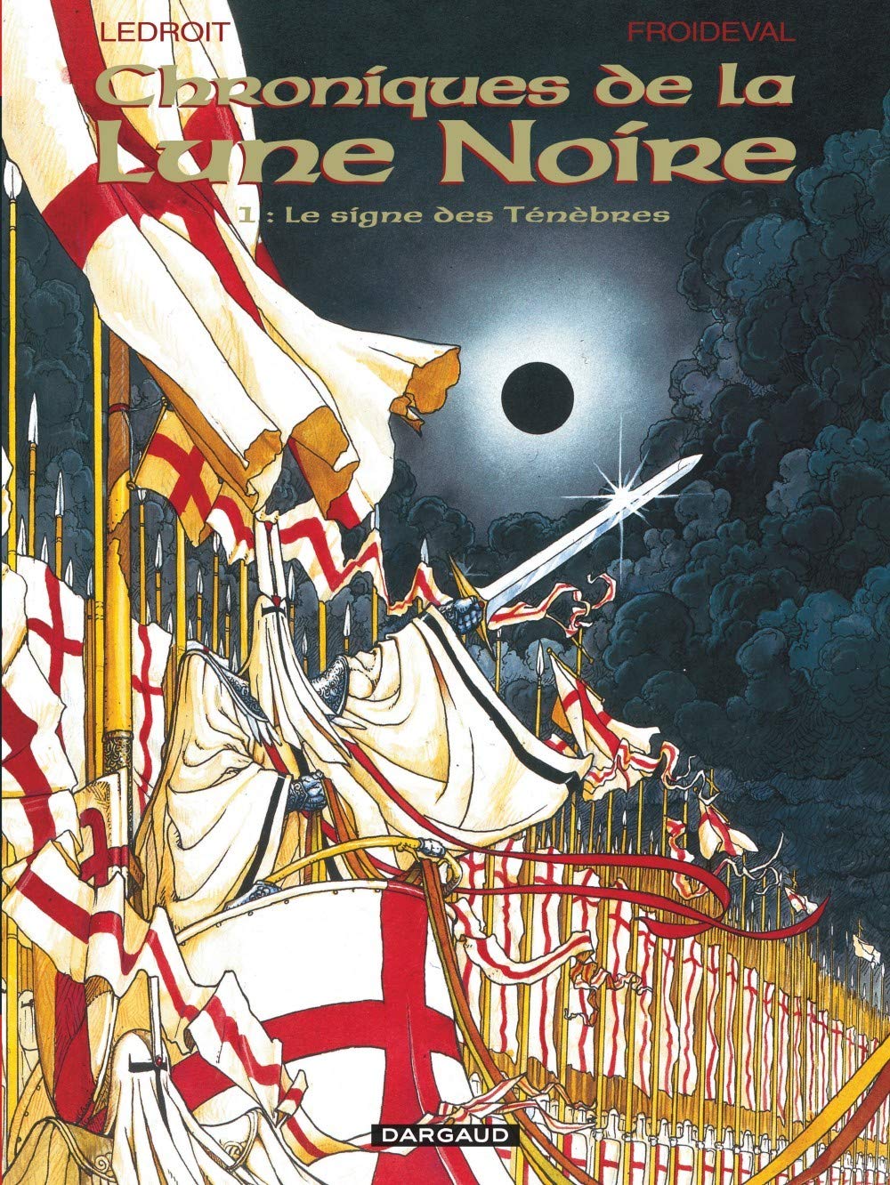 jaquette livre Les Chroniques de la Lune noire, tome 1 : Le Signe des ténèbres