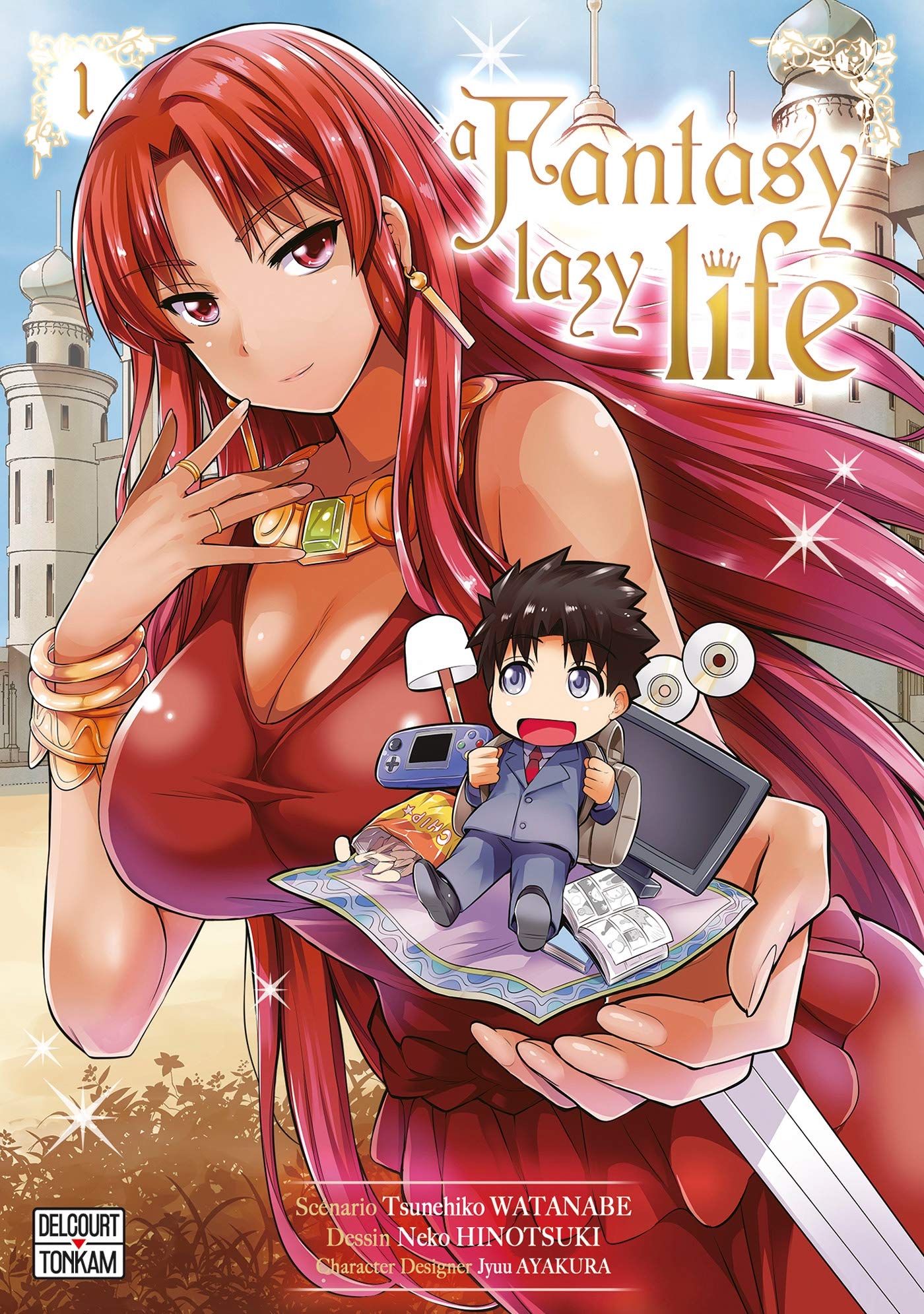 jaquette livre A fantasy lazy life 01