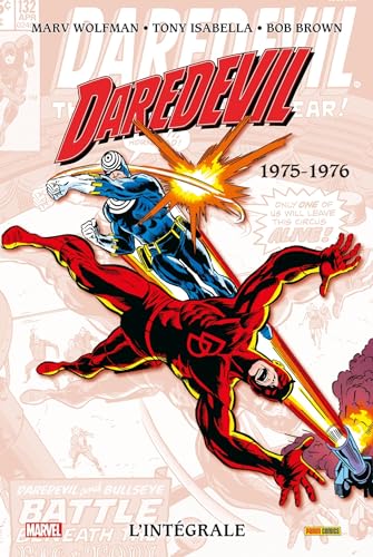 jaquette livre Daredevil, L'intégrale Tome 11 - 1975-1976