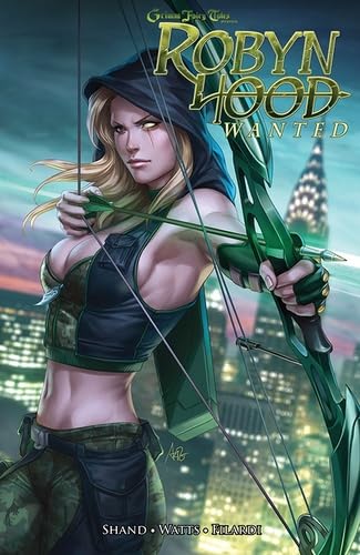 jaquette livre Grimm Fairy Tales Tome 2 - Robyn Hood - Wanted