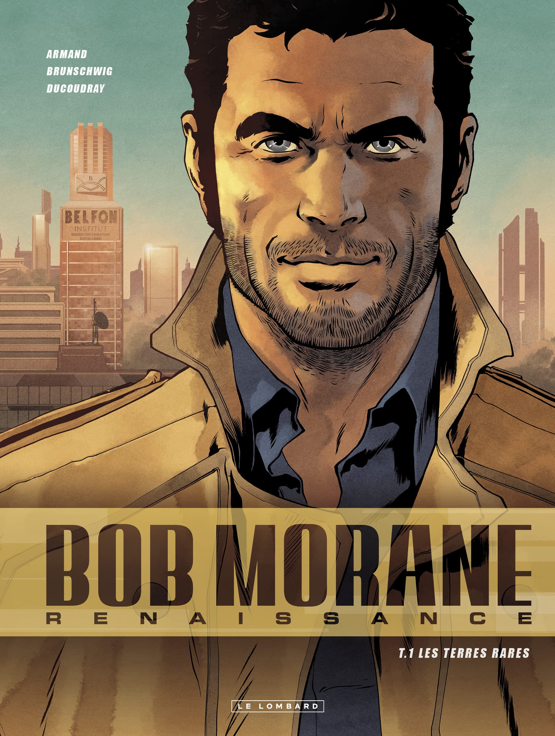 jaquette livre Bob Morane - Renaissance - tome 1 - Les Terres rares