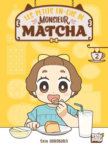 jaquette livre Petits en-cas de Monsieur Matcha (les) - Tome 2