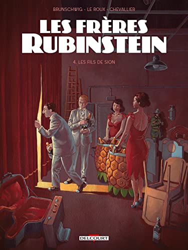jaquette livre Les Frères Rubinstein Tome 4 - Les Fils De Sion