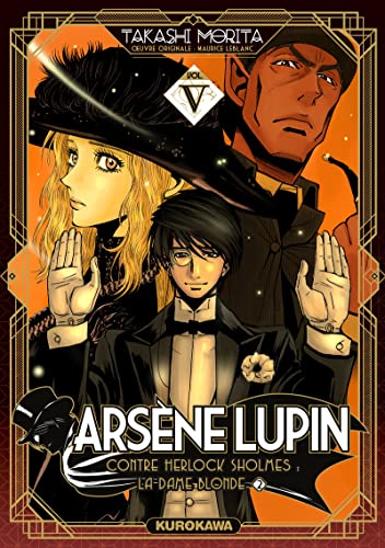 jaquette livre Arsène Lupin - Edition 2022 - Tome 5 : Contre Sherlock Holmes - La dame blonde - Partie 2