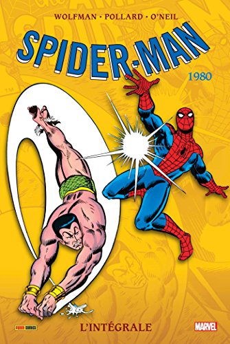 jaquette livre Spider-Man L'intégrale - 1980