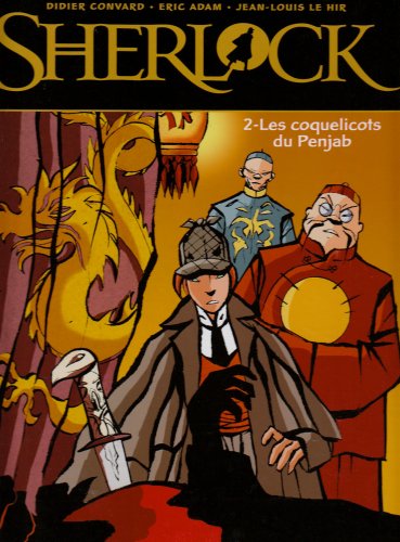 jaquette livre Sherlock Tome 2 - Les Coquelicots Du Penjab