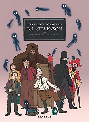 jaquette livre L'étrange Voyage De R. L. Stevenson