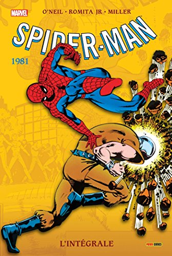 jaquette livre Spider-Man L'intégrale - 1981