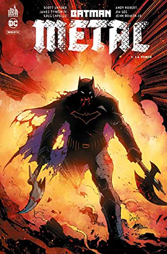 jaquette livre Batman Métal : Le Multivers Noir Tome 1 - La Forge