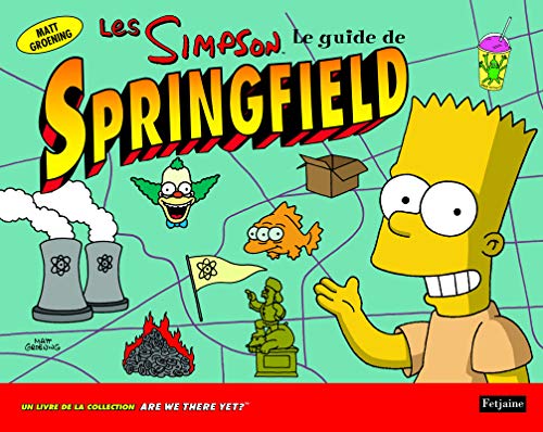 jaquette livre Les Simpson - Le Guide De Springfield