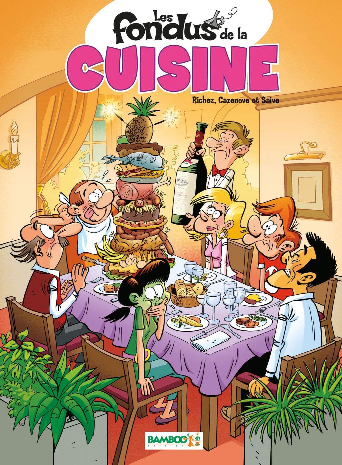 jaquette livre Les fondus de la cuisine