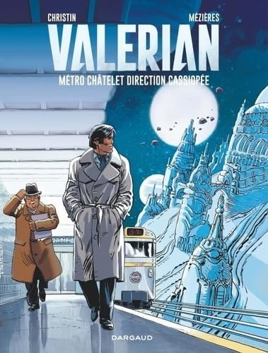 jaquette livre Valérian Tome 9 - Métro Châtelet Direction Cassiopée