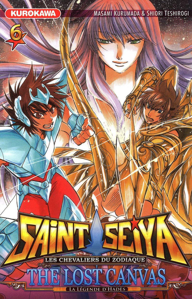 jaquette livre Saint Seiya - Les Chevaliers du Zodiaque - The Lost Canvas - La Légende d'Hadès - tome 06 (06)