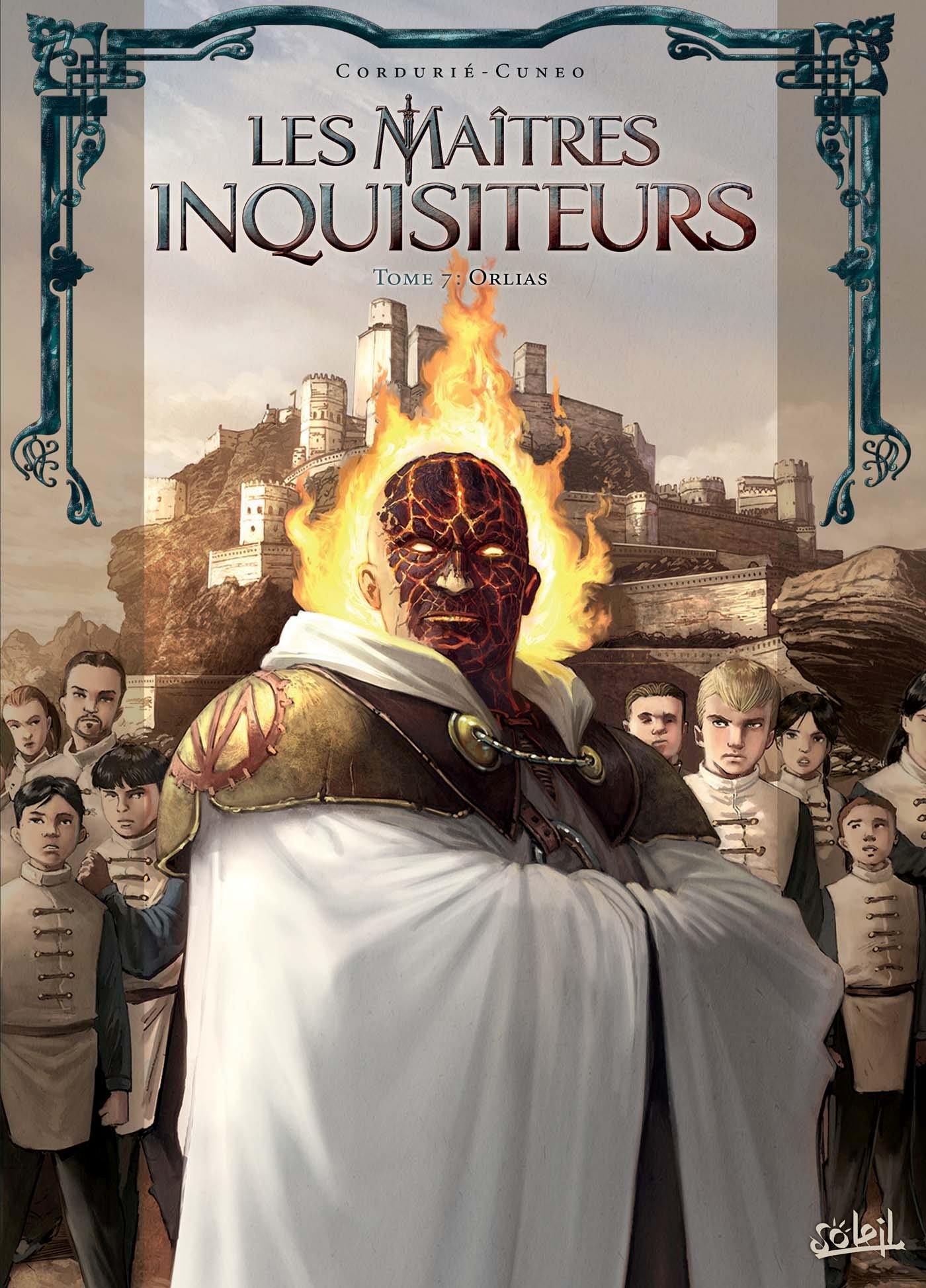 jaquette livre Maîtres inquisiteurs T07