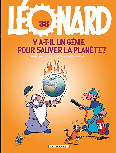 jaquette livre Léonard Tome 38 - Y A-T-Il Un Génie Pour Sauver La Planète ?