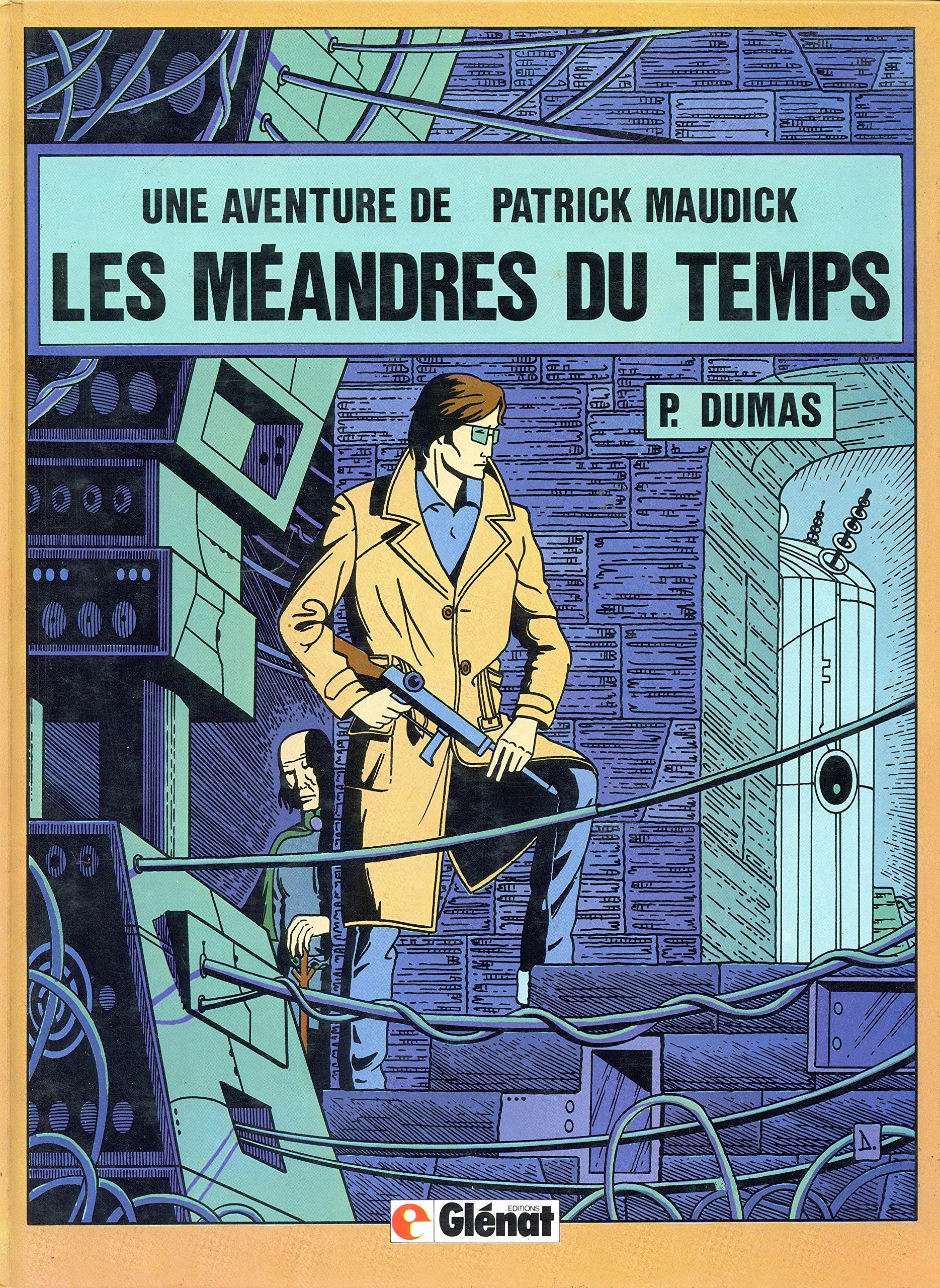 jaquette livre Les méandres du temps (Patrick maudick)