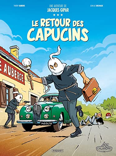jaquette livre Une Aventure De Jacques Gipar Tome 2 - Le Retour Des Capucins