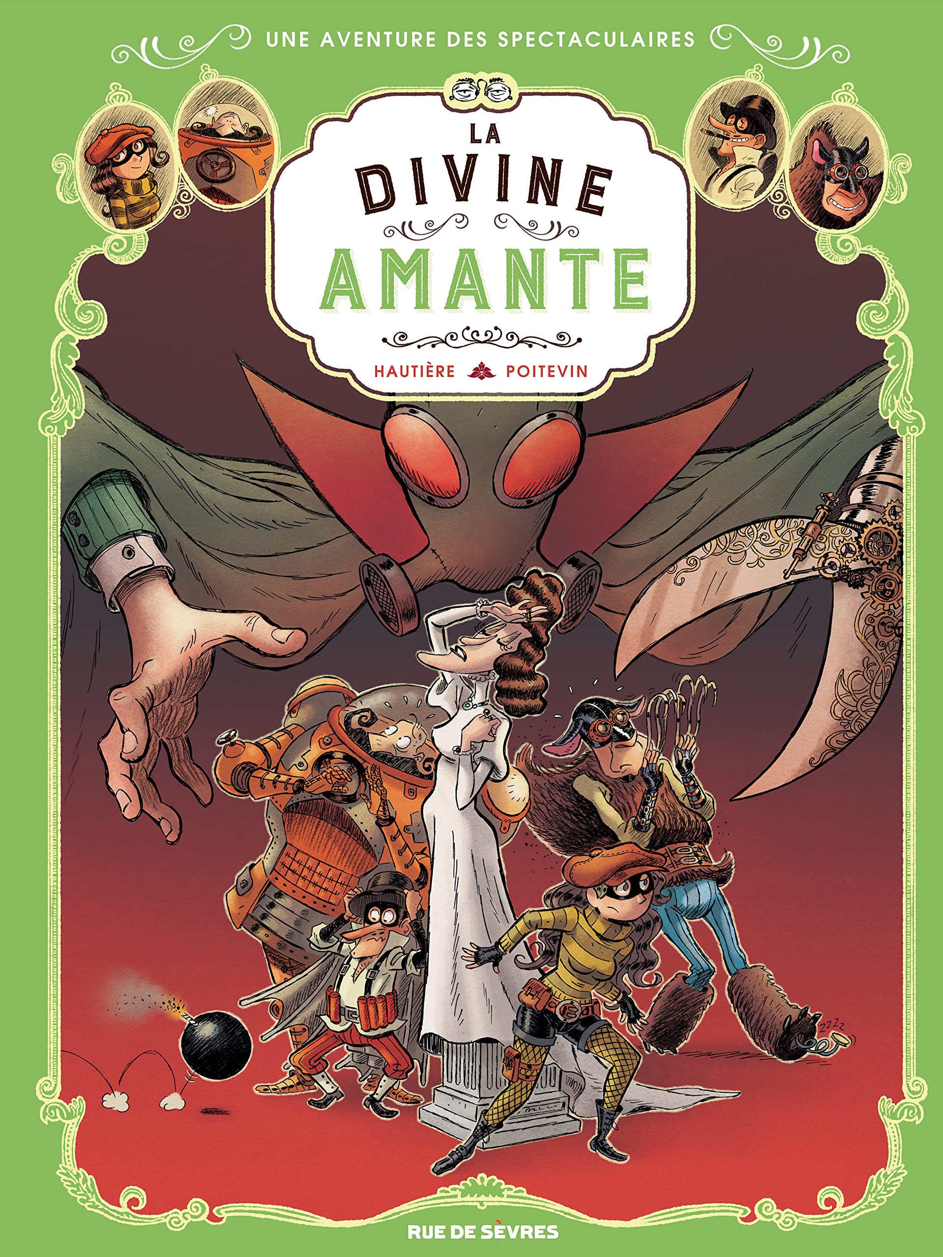 jaquette livre Les spectaculaires : Tome 2 : La divine amante