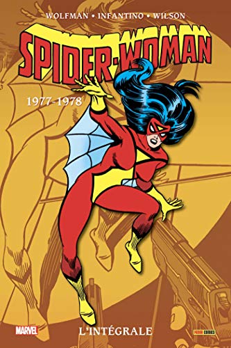 jaquette livre Spider-Woman L'intégrale - 1977-1978