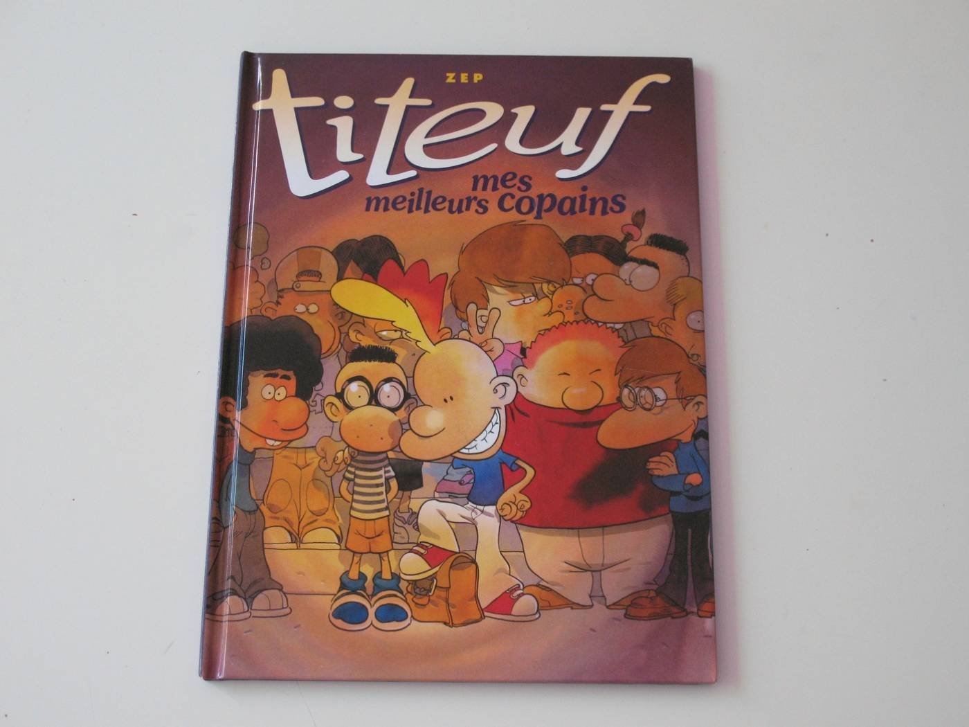jaquette livre Titeuf, Tome 11: Mes meilleurs copains