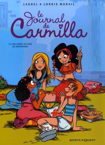 jaquette livre Le Journal De Carmilla Tome 2 - Une Espèce En Voie De Disparition