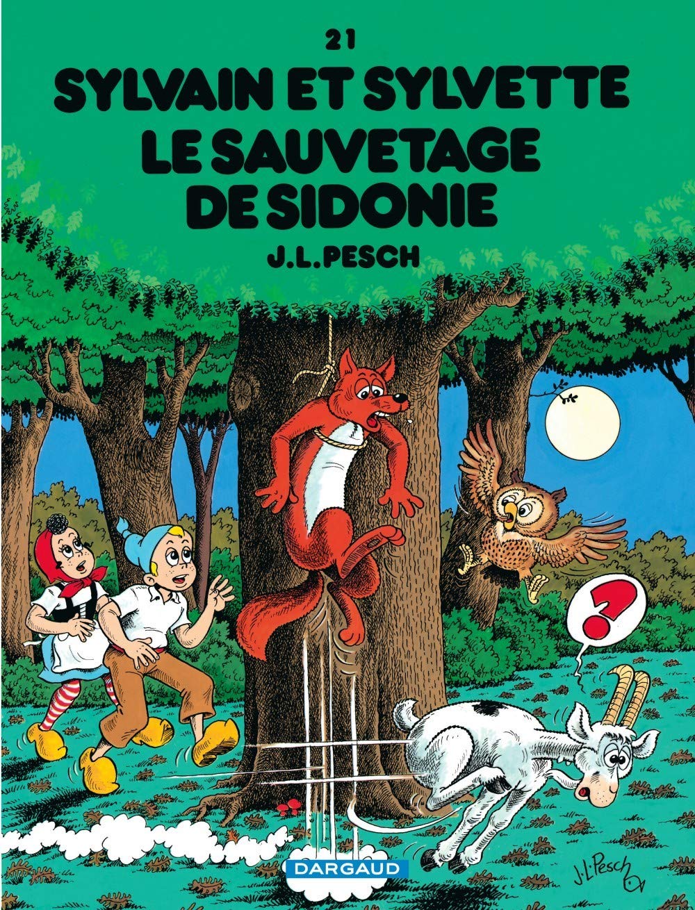 jaquette livre Sylvain et Sylvette - tome 21 - Sauvetage de Sidonie (Le)