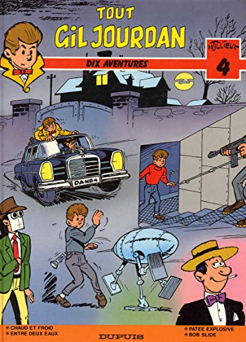 jaquette livre Tout Gil Jourdan Tome 4 - Dix Aventures