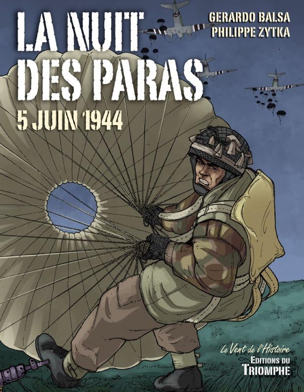 jaquette livre La Nuit Des Paras - 5 Juin 1944