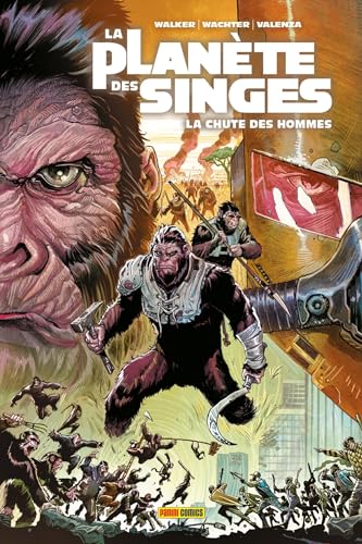jaquette livre La Planète Des Singes - La Chute Des Hommes