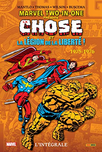 jaquette livre Marvel Two-In-One : L'intégrale - La Chose Et La Légion De La Liberté ! - 1975-1976