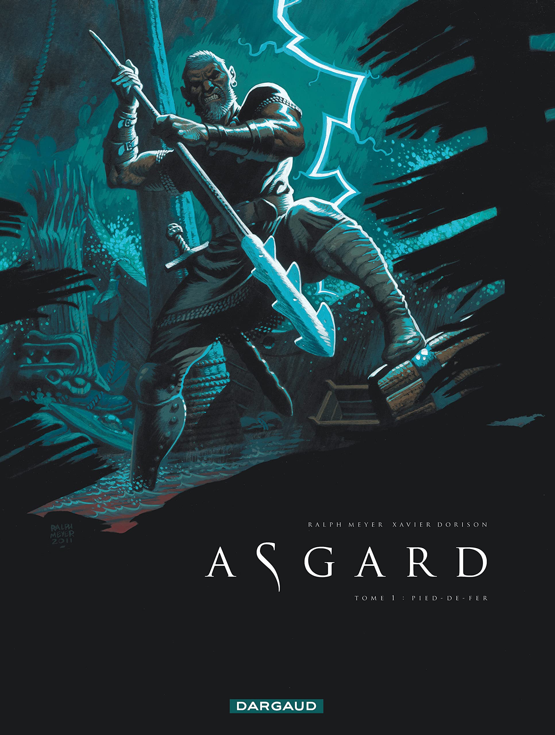 jaquette livre Asgard - tome 1 - Pied-de-fer