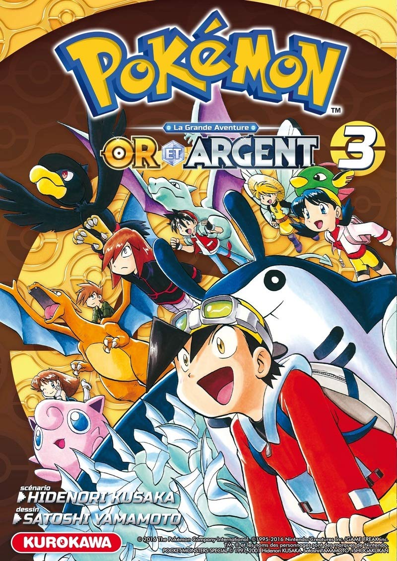 jaquette livre Pokémon Or et Argent - tome 03 (3)