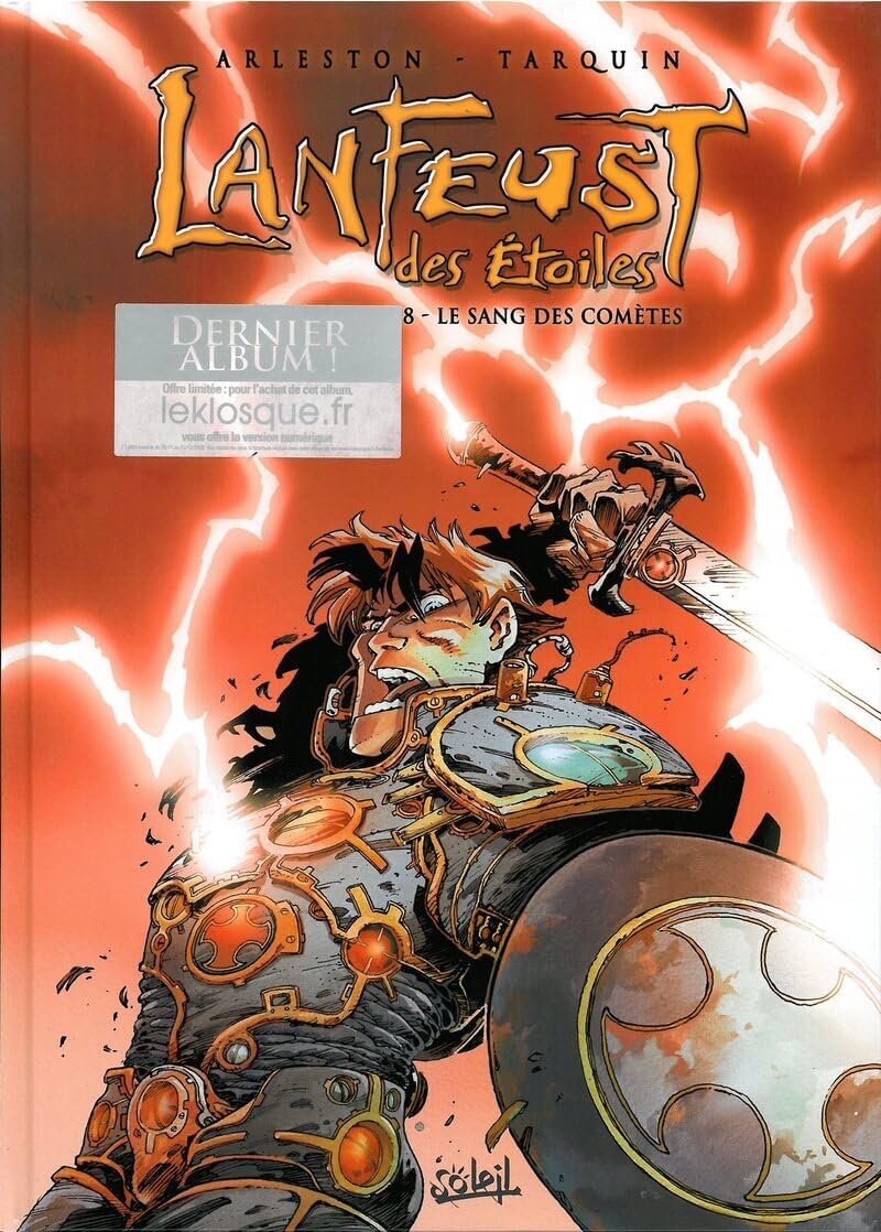 jaquette livre Lanfeust des Etoiles, Tome 8 : Le sang des comètes