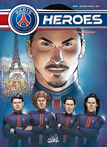 jaquette livre Psg Heroes Tome 3 - Finale Cosmique