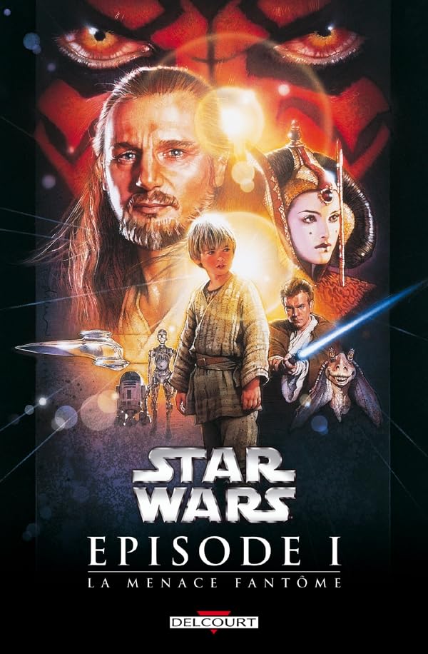 jaquette livre Star Wars - La Menace Fantôme - Episode 1